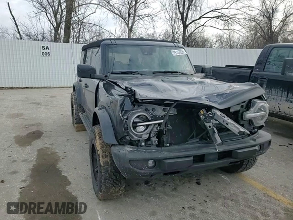 2021 Ford Bronco with VIN 1FMDE5BH6MLA73604, listed as a Copart auction lot 89152995 with 42,118 mi miles and Salvage Title. Bid and sale history available at DreamBid. Image 11.