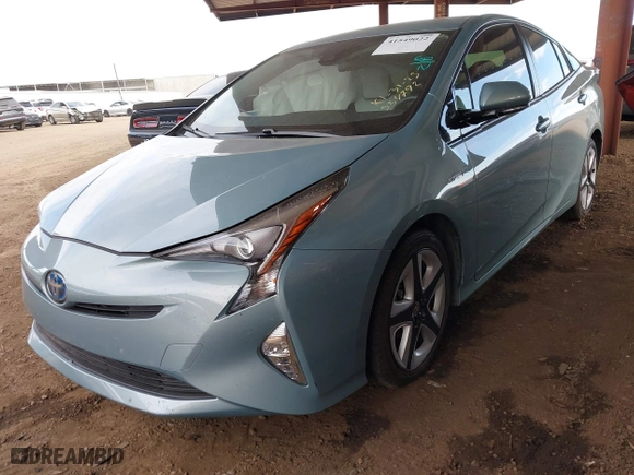 2017 Toyota Prius Two with VIN JTDKARFU0H3534792, listed as a IAAI auction lot 41549022 with 56,725 mi miles. Bid and sale history available at carsss.com. Image 17.