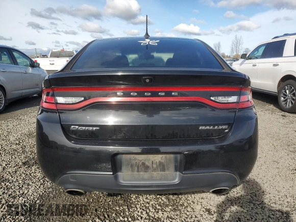 2015 Dodge Dart SXT with VIN 1C3CDFBB7FD205310, listed as a Copart auction lot 46233685 with 133,843 mi miles and Salvage Title. Bid and sale history available at carsss.com. Image 6.
