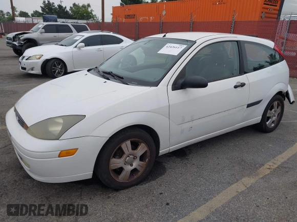 2003 Ford Focus ZX3 with VIN 3FAFP31Z23R147547, listed as a IAAI auction lot 42426117 with 129,860 mi miles and . Bid and sale history available at DreamBid. Image 2.