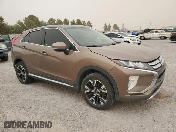 2018 Mitsubishi Eclipse Cross SE with VIN JA4AT5AAXJZ047950, listed as a Copart auction lot 56974775 with 83,060 mi miles and Salvage title. Bid and sale history available at DreamBid. Image 4.