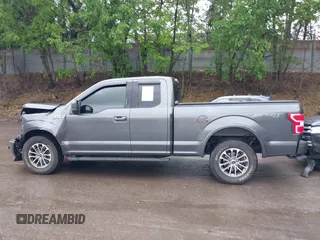 2019 Ford F-150 XL with VIN 1FTEX1EP1KFA77120, listed as a IAAI auction lot 42329608 with 76,053 mi miles and . Bid and sale history available at DreamBid. Image 14.