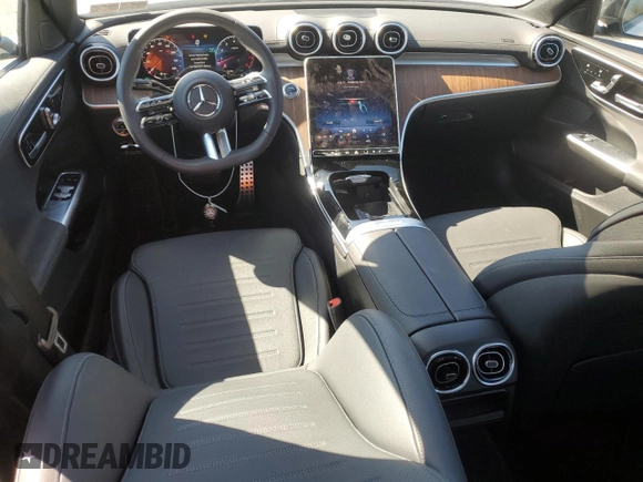 2024 Mercedes-Benz C 300 with VIN W1KAF4HB3RR204628, listed as a Copart auction lot 48146225 with 3,282 mi miles and Salvage Title. Bid and sale history available at DreamBid. Image 8.