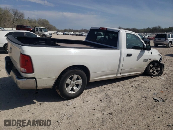 2019 Ram 1500 Tradesman z VIN 3C6JR6DT7KG532305, wystawiony jako Copart lot #50749385 z przebiegiem 72 417 mil mil oraz Szkoda całkowita • Salvage title. Historia ofert i sprzedaży dostępna na DreamBid. Obrazek 3.