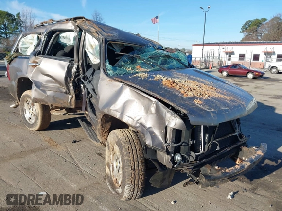 2012 Chevrolet Tahoe LS with VIN 1GNSCAE08CR170354, listed as a IAAI auction lot 41535181 with Not provided miles and . Bid and sale history available at DreamBid. Image 1.