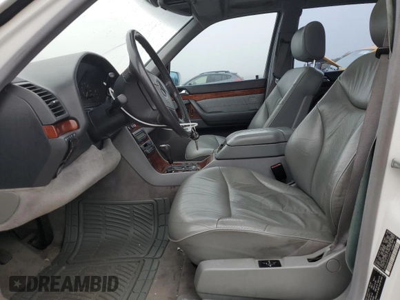 1999 Mercedes-Benz S 320/430/500 with VIN WDBGA33G0XA420334, listed as a Copart auction lot 55602345 with 239,693 mi miles and Clean Title. Bid and sale history available at DreamBid. Image 7.