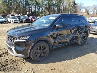 2021 Kia Sorento S with VIN 5XYRLDLC5MG059749, listed as a Copart auction lot 52752395 with 55,235 mi miles and Clean Title. Bid and sale history available at carsss.com. Image 1.