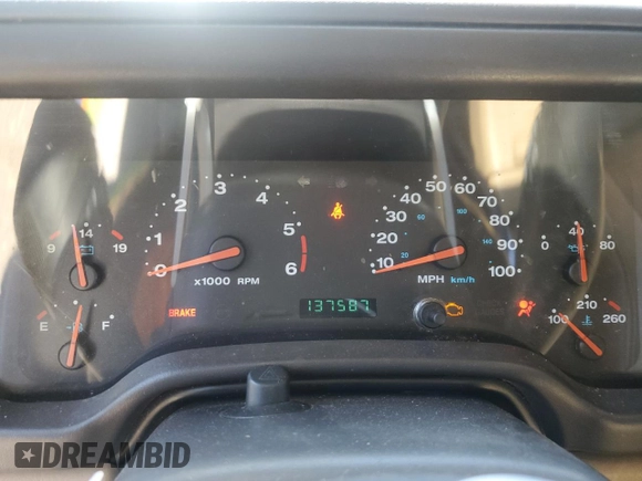 2002 Jeep Wrangler X with VIN 1J4FA39S32P735671, listed as a Copart auction lot 68236084 with 137,587 mi miles and Salvage Title. Bid and sale history available at carsss.com. Image 9.