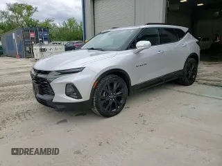2019 Chevrolet Blazer RS with VIN 3GNKBJRS7KS655188, listed as a Copart auction lot 58039685 with 102,148 mi miles and Non repairable. Bid and sale history available at DreamBid. Image 14.