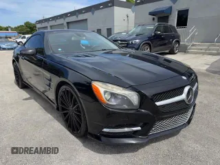 2013 Mercedes-Benz SL 550 with VIN WDDJK7DA4DF012896, listed as a Copart auction lot 64525115 with 114,456 mi miles and Non repairable. Bid and sale history available at DreamBid. Image 4.