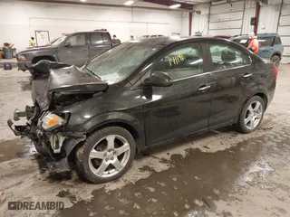 2015 Chevrolet Sonic LTZ with VIN 1G1JE5SB3F4109869, listed as a IAAI auction lot 41412964 with NaN miles. Bid and sale history available at carsss.com. Image 18.