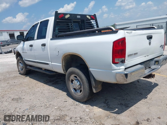 2005 Dodge 2500 SLT with VIN 3D7KS28C75G741624, listed as a IAAI auction lot 42435628 with 309,649 mi miles and . Bid and sale history available at DreamBid. Image 3.