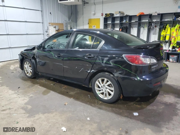 2012 Mazda Mazda3 i Grand Touring with VIN JM1BL1W84C1657787, listed as a Copart auction lot 84430954 with 152,962 mi miles and Salvage Title. Bid and sale history available at carsss.com. Image 2.