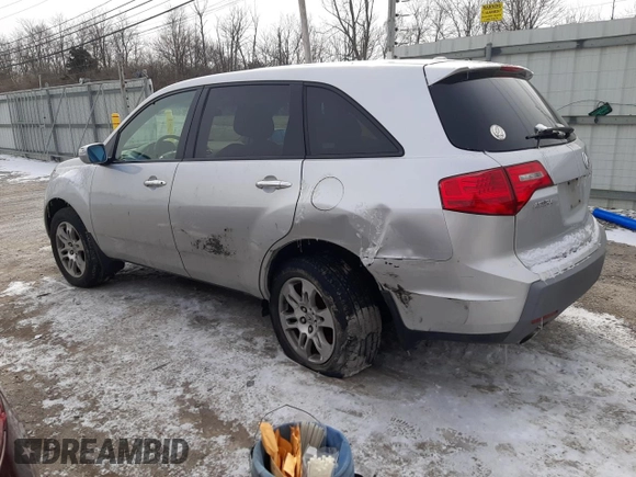 2008 Acura MDX Tech Pkg with VIN 2HNYD28348H531351, listed as a Copart auction lot 45735525 with 0 mi miles and Salvage Title. Bid and sale history available at carsss.com. Image 2.