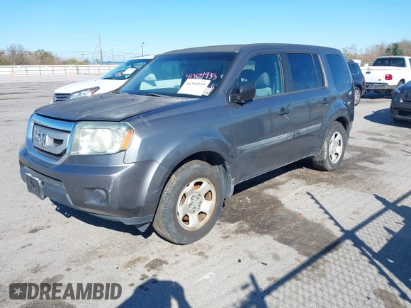 2011 Honda Pilot LX with VIN 5FNYF3H24BB022435, listed as a IAAI auction lot 41304933 with Not provided miles and . Bid and sale history available at DreamBid. Image 16.