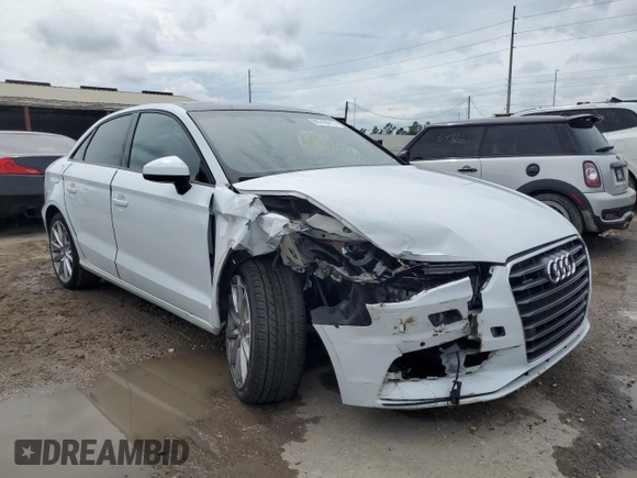 2016 Audi A3 2.0T Premium with VIN WAUB8GFF0G1027898, listed as a Copart auction lot 69743913 with 55,061 mi miles. Bid and sale history available at carsss.com. Image 4.