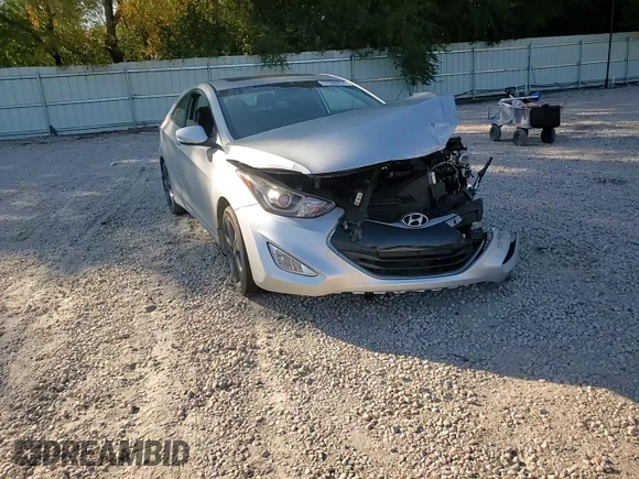 2014 Hyundai Elantra Coupe with VIN KMHDH6AH4EU026680, listed as a Copart auction lot 77350814 with 104,828 mi miles and Salvage Title. Bid and sale history available at carsss.com. Image 10.