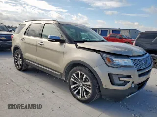 2017 Ford Explorer Platinum with VIN 1FM5K8HT4HGE36426, listed as a Copart auction lot 62105525 with 119,566 mi miles and Salvage title. Bid and sale history available at DreamBid. Image 4.