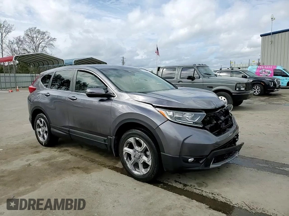 2019 Honda CR-V EX with VIN 7FARW2H56KE054039, listed as a Copart auction lot 50152465 with 36,532 mi miles and Salvage Title. Bid and sale history available at DreamBid. Image 15.