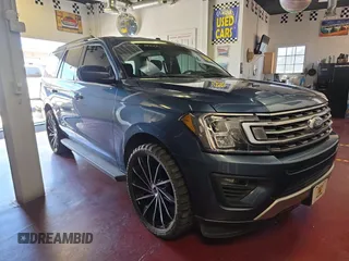 2018 Ford Expedition XLT z VIN 1FMJU1HT2JEA50850, wystawiony jako Copart lot #57295665 z przebiegiem 96 754 mil mil oraz Czysty tytuł • Clean title. Historia ofert i sprzedaży dostępna na DreamBid. Obrazek 1.