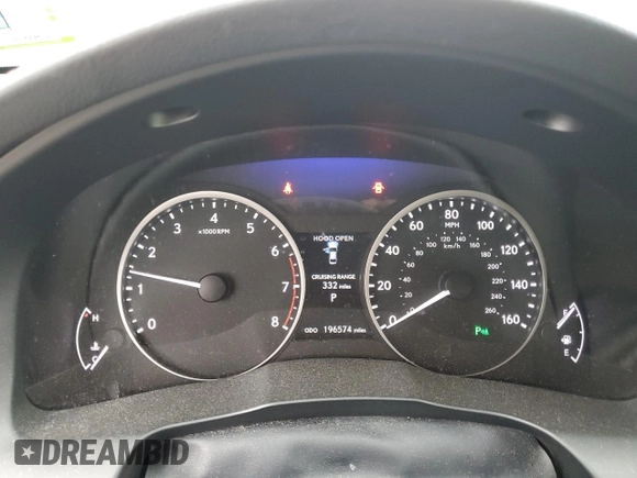 2014 Lexus ES 330 with VIN JTHBK1GG0E2126221, listed as a Copart auction lot 61949975 with 196,574 mi miles and Salvage title. Bid and sale history available at DreamBid. Image 9.