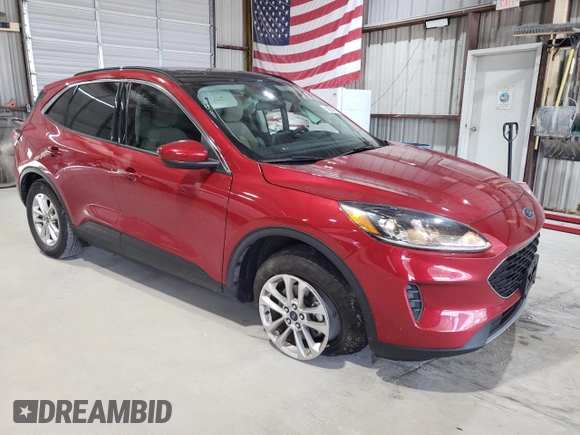 2021 Ford Escape SE with VIN 1FMCU9G63MUA18583, listed as a Copart auction lot 59204785 with 40,541 mi miles and Salvage title. Bid and sale history available at DreamBid. Image 4.
