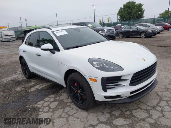 2020 Porsche Macan with VIN WP1AA2A50LLB05839, listed as a IAAI auction lot 42488259 with 62,447 mi miles and . Bid and sale history available at DreamBid. Image 1.