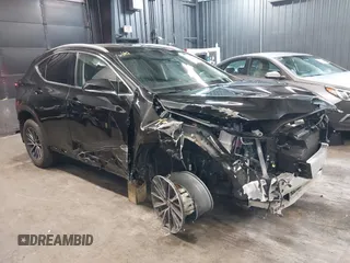 2025 Lexus NX with VIN 2T2GGCEZ5SC063294, listed as a IAAI auction lot 41625059 with 7,225 mi miles. Bid and sale history available at carsss.com. Image 6.