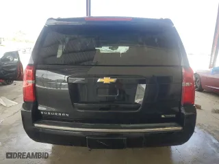 2017 Chevrolet Suburban Premier with VIN 1GNSKJKCXHR122234, listed as a Copart auction lot 45488545 with 80,607 mi miles and Salvage Title. Bid and sale history available at carsss.com. Image 6.