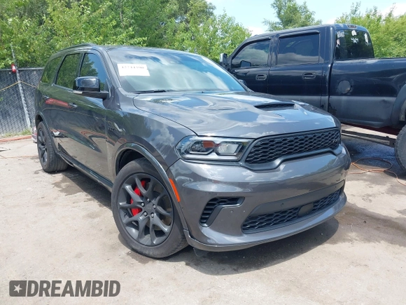 2024 Dodge Durango SRT 392 Plus z VIN 1C4SDJGJ3RC175355, wystawiony jako IAAI lot #42744390 z przebiegiem 8 956 mil mil oraz . Historia ofert i sprzedaży dostępna na DreamBid. Obrazek 1.