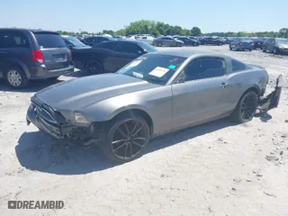 2014 Ford Mustang V6 with VIN 1ZVBP8AM1E5218928, listed as a IAAI auction lot 42039119 with 159,700 mi miles. Bid and sale history available at carsss.com. Image 2.