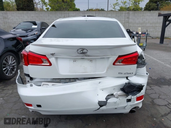 2012 Lexus IS 250 with VIN JTHBF5C26C5170533, listed as a IAAI auction lot 42020810 with 161,611 mi miles and . Bid and sale history available at DreamBid. Image 16.