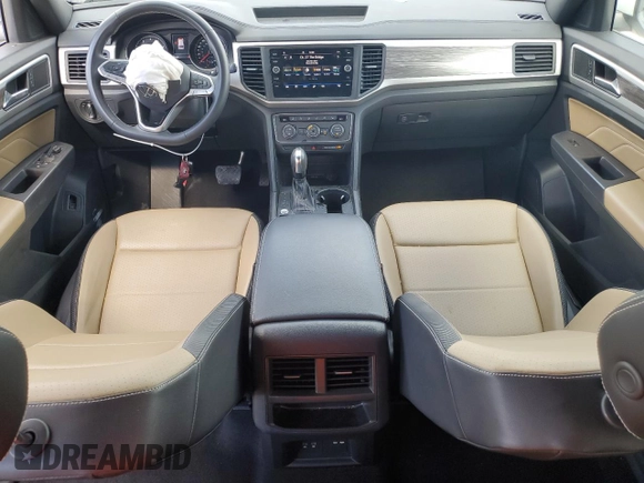 2021 Volkswagen Atlas SE with VIN 1V2WE2CA9MC233518, listed as a Copart auction lot 44737275 with 60,228 mi miles and Salvage title. Bid and sale history available at DreamBid. Image 8.