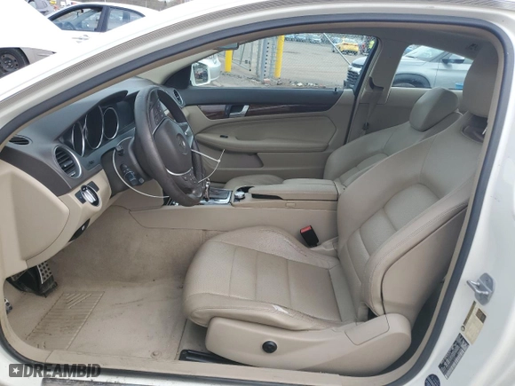 2012 Mercedes-Benz C-Class C 250 with VIN WDDGJ4HBXCF741630, listed as a Copart auction lot 52004645 with 91,428 mi miles and Salvage Title. Bid and sale history available at carsss.com. Image 7.