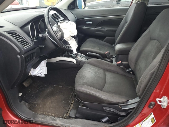 2013 Mitsubishi RVR SE with VIN 4A4AJ3AU7DE603940, listed as a Copart auction lot 83154894 with 193,109 mi miles and Salvage Title. Bid and sale history available at carsss.com. Image 7.