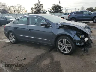 2013 Volkswagen CC Sport with VIN WVWBP7AN6DE570603, listed as a Copart auction lot 42858115 with 122,477 mi miles and Salvage Title. Bid and sale history available at carsss.com. Image 4.
