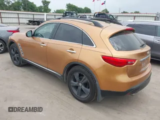 2010 Infiniti FX with VIN JN8AS1MW0AM850809, listed as a IAAI auction lot 41942267 with 142,145 mi miles and . Bid and sale history available at DreamBid. Image 3.