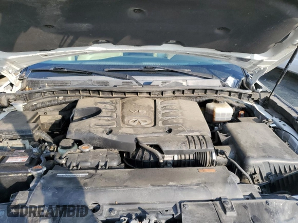 2011 Infiniti QX56 7-passenger with VIN JN8AZ2NF6B9502503, listed as a Copart auction lot 83369704 with Not provided miles and Salvage title. Bid and sale history available at DreamBid. Image 12.