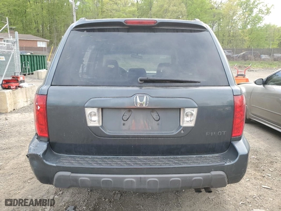 2003 Honda Pilot EX with VIN 2HKYF18723H567682, listed as a Copart auction lot 53623685 with 319,628 mi miles and Salvage Title. Bid and sale history available at carsss.com. Image 6.
