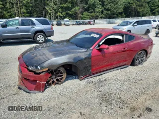 2019 Ford Mustang GT z VIN 1FA6P8CF6K5143440, wystawiony jako Copart lot #62294435 z przebiegiem 50 330 mil mil oraz Szkoda całkowita • Salvage title. Historia ofert i sprzedaży dostępna na DreamBid. Obrazek 1.
