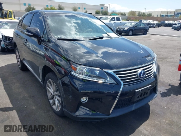 2015 Lexus RX 450h with VIN 2T2ZB1BA0FC001351, listed as a IAAI auction lot 41916676 with Not Provided miles and . Bid and sale history available at DreamBid. Image 1.