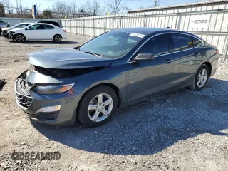 2019 Chevrolet Malibu LS with VIN 1G1ZB5ST1KF191488, listed as a Copart auction lot 47220035 with 118,830 mi miles and Salvage Title. Bid and sale history available at DreamBid. Image 1.