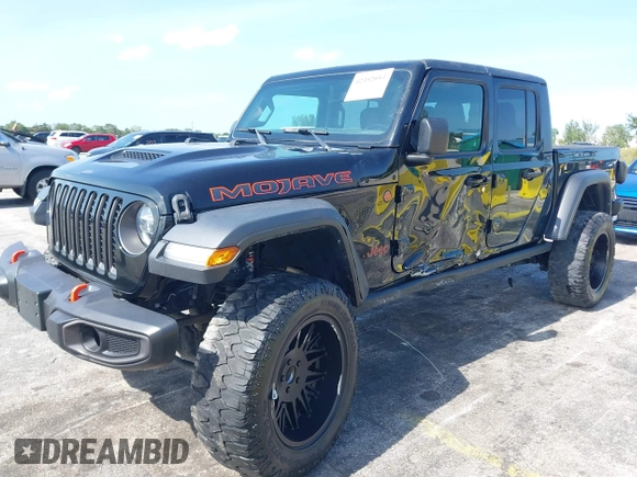 2021 Jeep Gladiator Mojave с VIN 1C6JJTEG3ML554606, выставлен на аукционе IAAI как лот 42392053 с пробегом 58 297 миль миль и . История ставок и продаж доступна на DreamBid. Изображение 2.