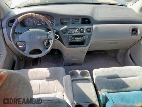2001 Honda Odyssey EX with VIN 2HKRL18641H619203, listed as a Copart auction lot 59329555 with 180,058 mi miles and Clean title. Bid and sale history available at DreamBid. Image 8.