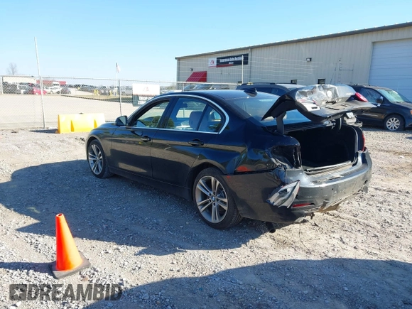 2017 BMW 3 Series 330i with VIN WBA8B9C58HK675536, listed as a IAAI auction lot 41665254 with 122,098 mi miles. Bid and sale history available at carsss.com. Image 3.