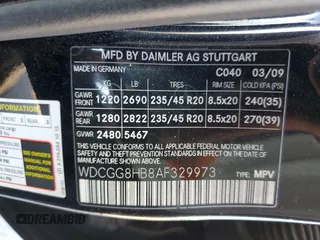 2010 Mercedes-Benz GLK 350 with VIN WDCGG8HB8AF329973, listed as a Copart auction lot 68148024 with 143,503 mi miles and Salvage Title. Bid and sale history available at DreamBid. Image 15.
