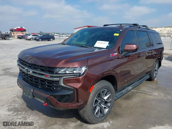 2022 Chevrolet Suburban Z71 with VIN 1GNSKDKD6NR153339, listed as a IAAI auction lot 41446443 with 49,261 mi miles. Bid and sale history available at carsss.com. Image 22.