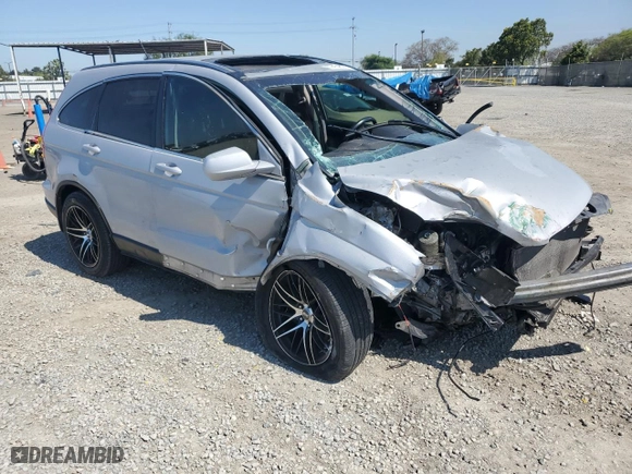 2007 Honda CR-V EX-L with VIN JHLRE38707C048573, listed as a Copart auction lot 52454595 with 246,969 mi miles and Salvage Title. Bid and sale history available at carsss.com. Image 4.