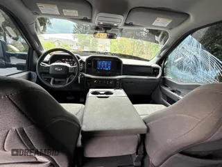 2021 Ford F-150 XL with VIN 1FTFW1E86MKD57397, listed as a Copart auction lot 62959355 with 59,227 mi miles and Salvage title. Bid and sale history available at DreamBid. Image 9.