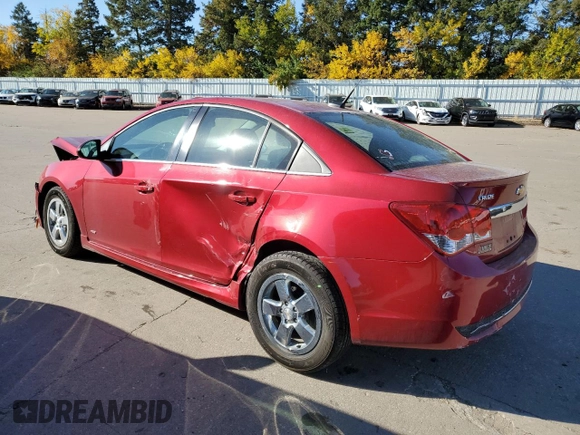 2013 Chevrolet Cruze 1LT with VIN 1G1PC5SB2D7326132, listed as a Copart auction lot 77891104 with 45,177 mi miles and Salvage Title. Bid and sale history available at carsss.com. Image 2.